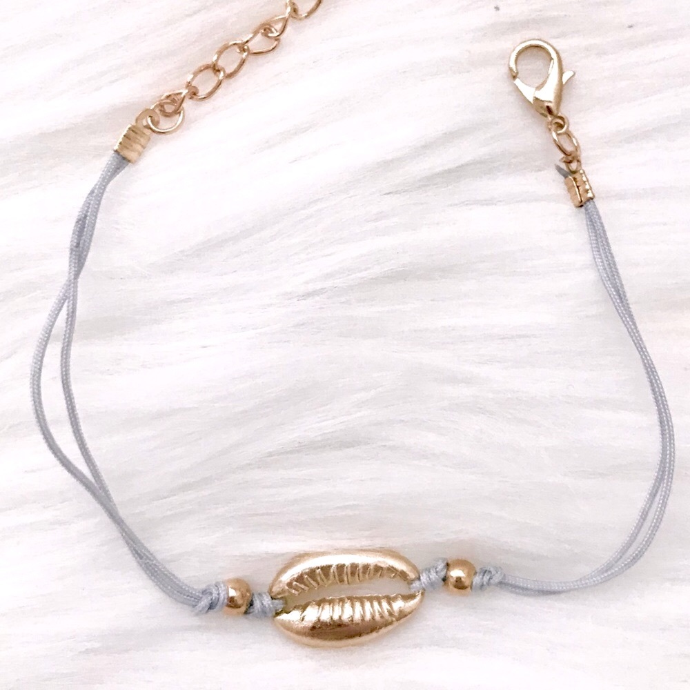 💚10/$10💚NEW Seashell Minimalist Bohemian Bracelet